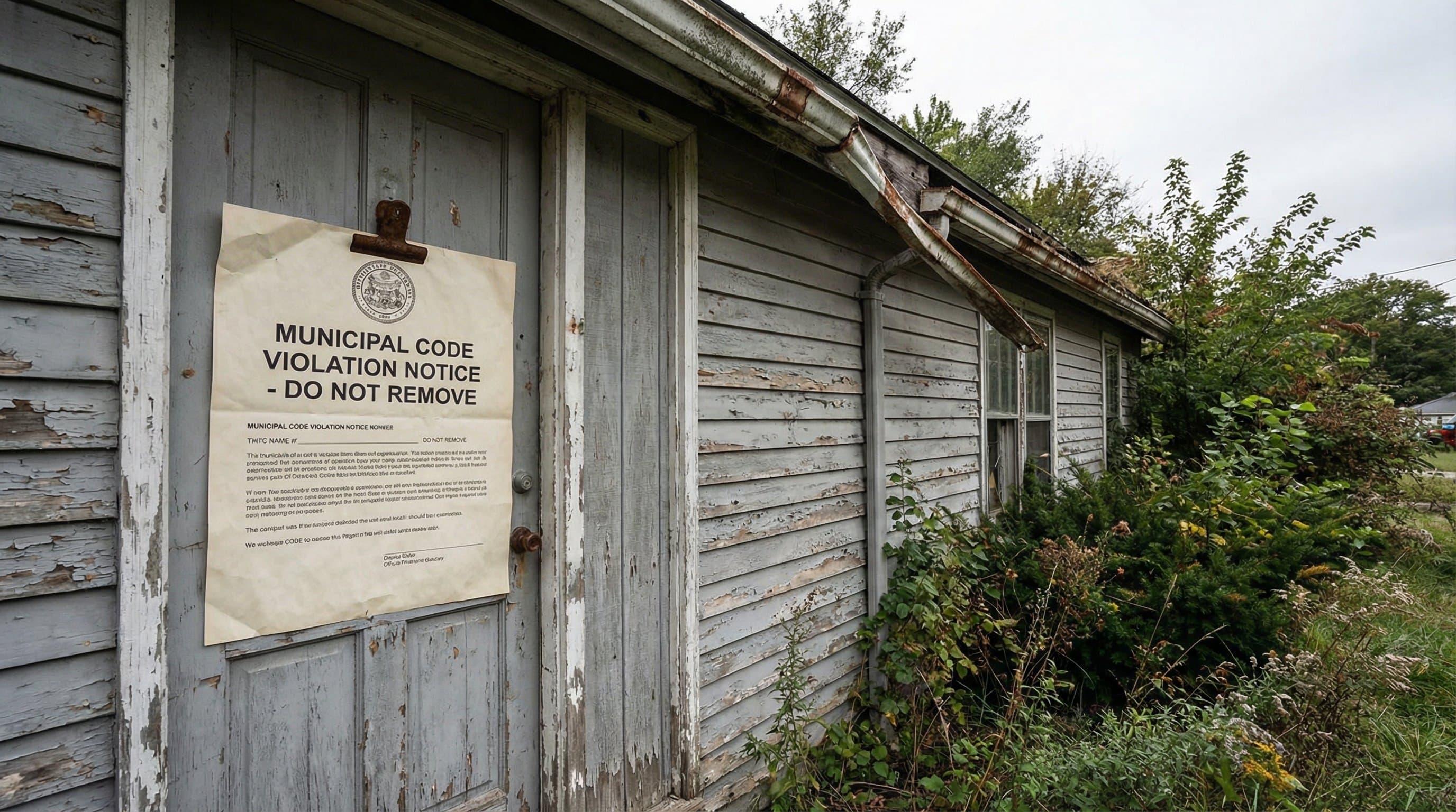 Code Violation Properties: What They Are and Why They Create Rare Investor Opportunities