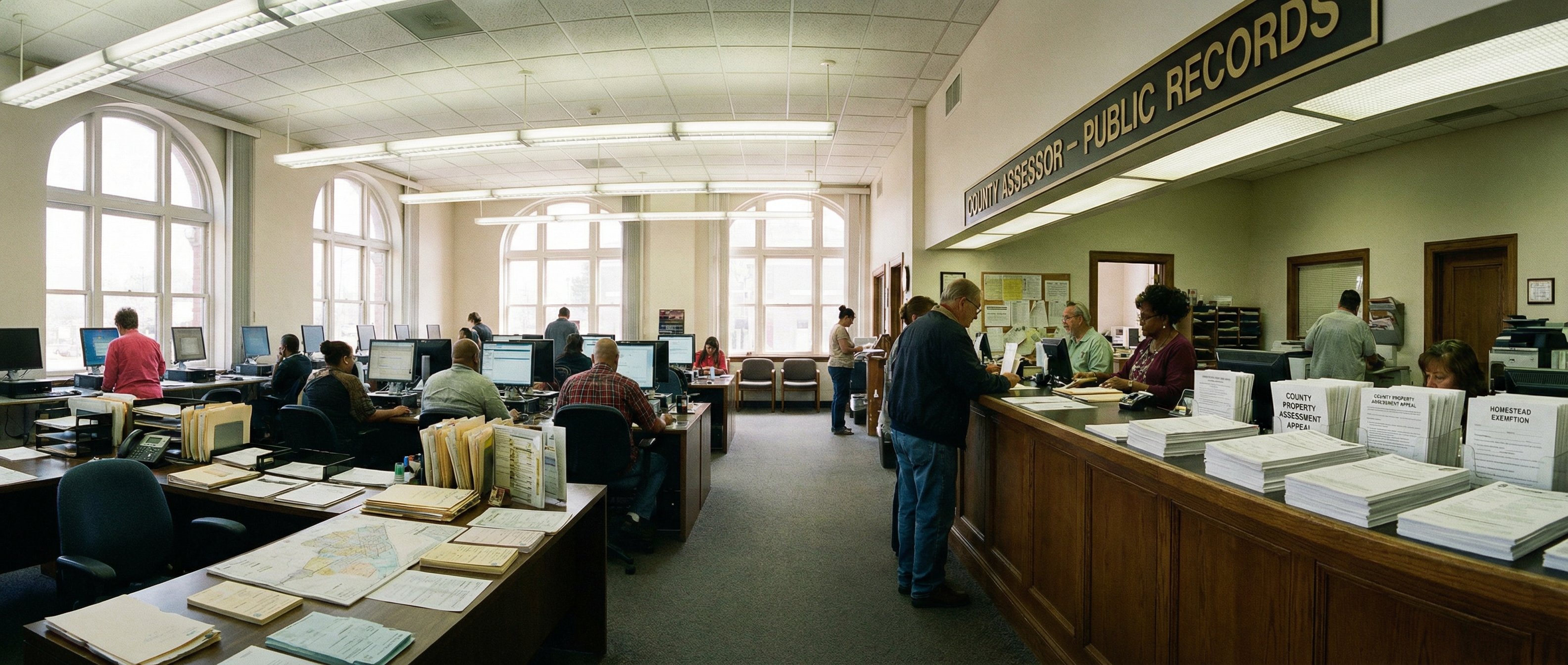 Bankruptcy court documents and gavel in a Missouri federal courthouse